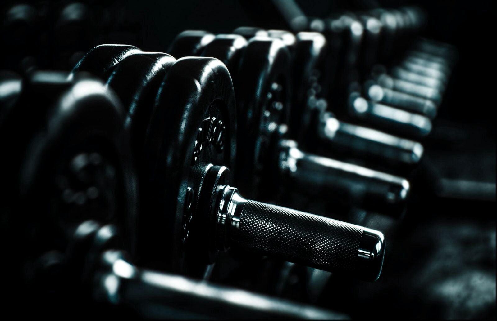 Close-up of training equipment